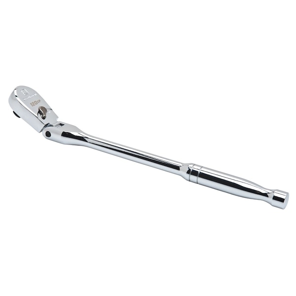 Gearwrench 3/8" Drive 120 Geared Teeth Teardrop Flex Teardrop Ratchet, 3/8" Drive, 120XP, Full Polish Chrome 81215P - main