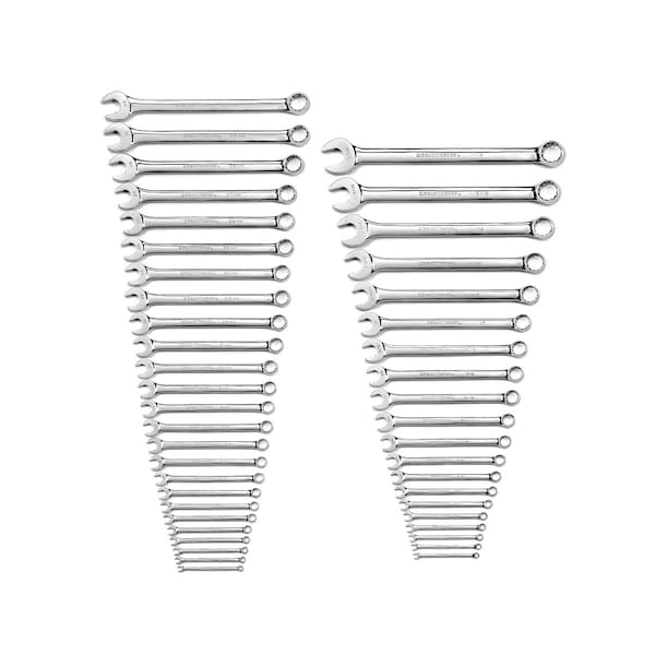 Gearwrench Sae/Metric Long Pattern Combination Wrench Set, 44 Pc. 12 Point KDT81919 - main