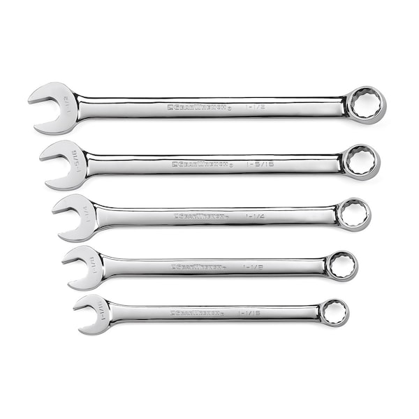 Kd Tools Combo Wrench Set,Large,SAE,12 pt.,5 pcs. (81921) Zoro
