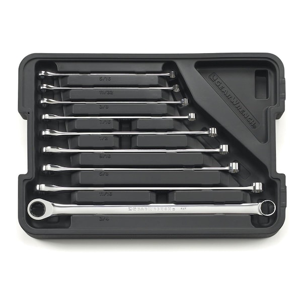 Gearwrench XL Double Box Rtcht Wrench Set, 9 pcs. 85998 | Zoro