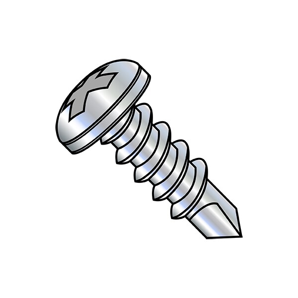 8-18X2 Phillips Flat Undercut Full Thread Self Drilling Screw Zinc and Bake 8-18X2 Phillips Flat Undercut Full Thread Self Drilling Screw Zinc and Bake
