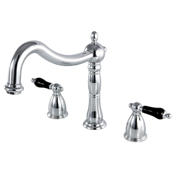Kingston Brass KS1341PKL Roman Tub Filler with Cross Handle KS1341PKL - main