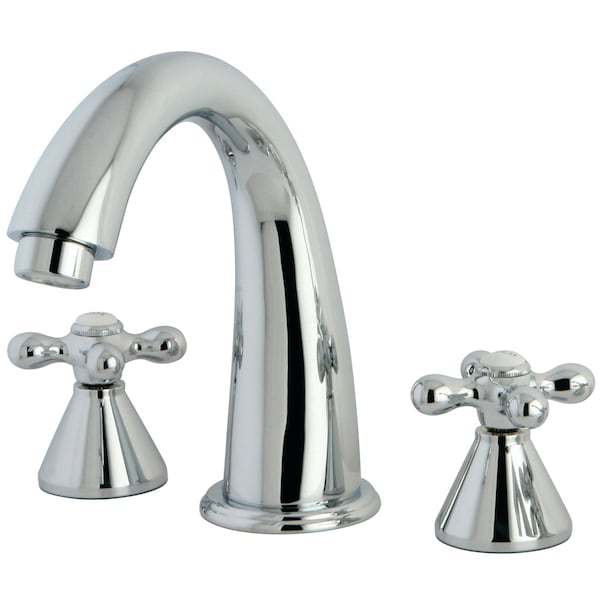 Kingston Brass KS2361AX Roman Tub Filler Metal Cross Handle KS2361AX - main