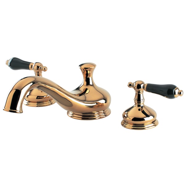 Kingston Brass KS3332PKL Roman Tub Filler with Cross Handle KS3332PKL - main