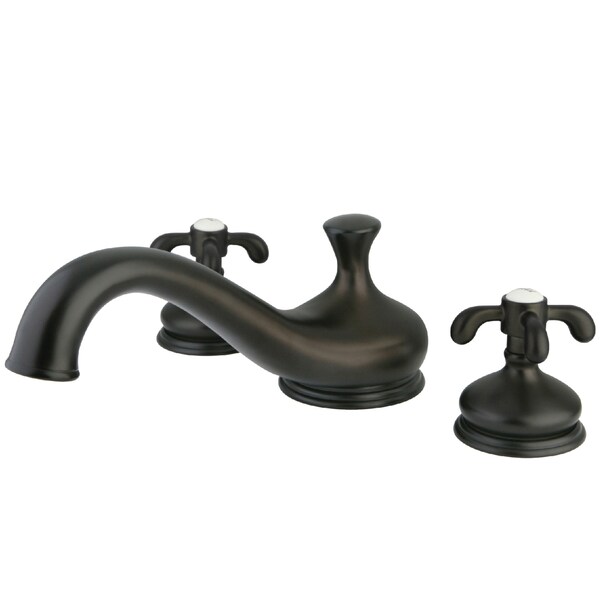 Kingston Brass Roman Tub Faucet, Oil Rubbed Bronze, Deck Mount KS3335TX - main