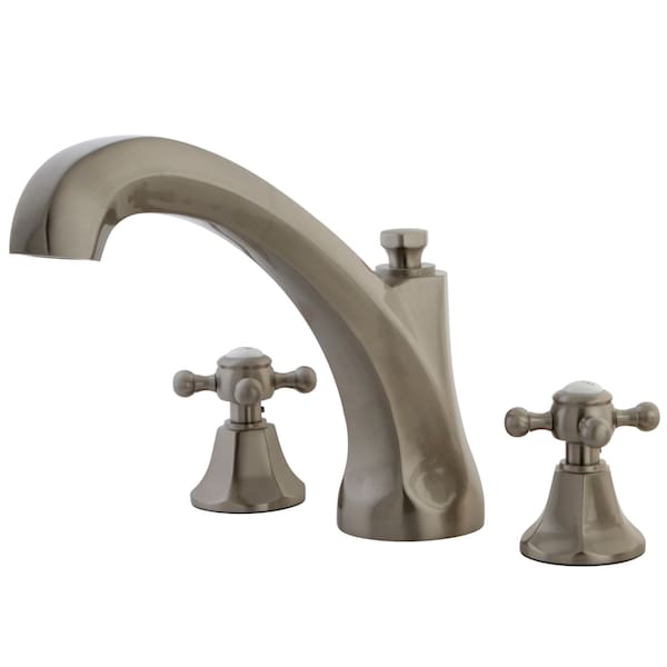Kingston Brass KS4328BX Roman Tub Filler Metal Cross Handles KS4328BX - main
