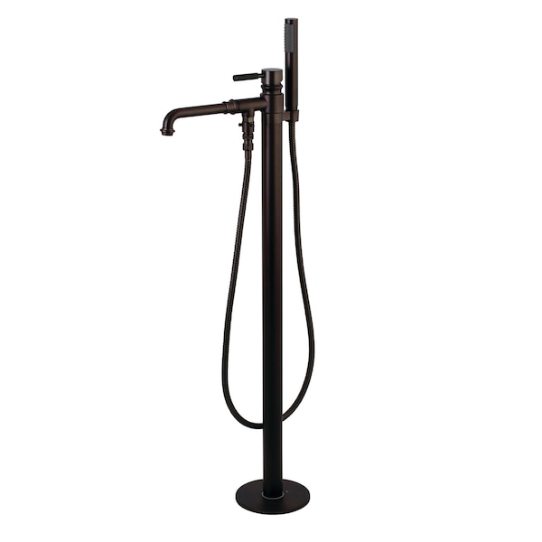 Kingston Brass Freestanding Tub Faucet, Oil Rubbed Bronze, Freestanding KS7035DKL - main