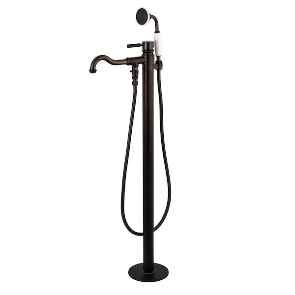 Kingston Brass Freestanding Tub Faucet, Oil Rubbed Bronze, Freestanding KS7135DKL - main