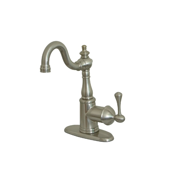 English Vintage KS7498BL Bar Faucet, w/Cover Plate, Manual, Single Hole Mount, 1, 3 Hole KS7498BL - main