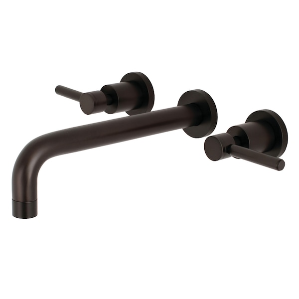 Kingston Brass Roman Tub Faucet, Oil Rubbed Bronze, Wall Mount KS8025DL - main