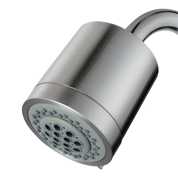 Kingston Brass Shower Head, Brushed Nickel, Wall Mount KX8618 - main