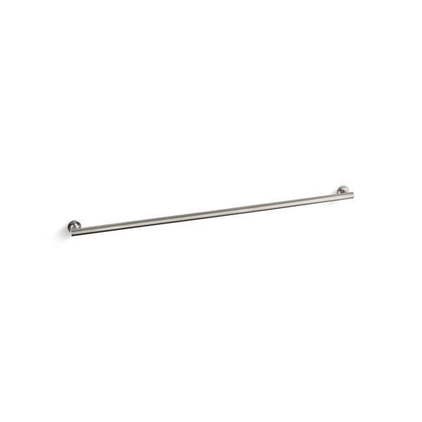 Kohler Purist Purist 48" Grab Bar, Brushed Nickel, 50-7/16" L, Metal, Brushed Nickel 11897-BN - main