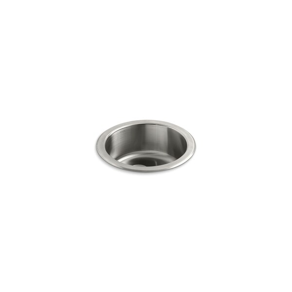 Kohler Undertone/Lyric 18-3/8" Diameter, Undermount Mount, 0 Hole, Stainless 3341-NA - main