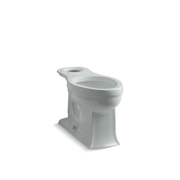 Kohler Archer Comfort Height Elongated Bo, Vitreous China, Ice Gray 4356-95 - main