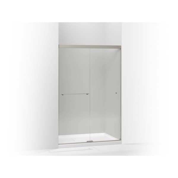 Kohler Revel(R) Sliding Shower Door, 70"H X 44-5/8 - 47-5/8"W, With 1/4" Thick Crystal Clear Glass 707100-L-BNK - main