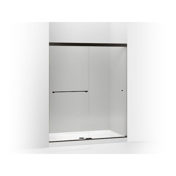 Kohler Revel(R) Sliding Shower Door, 70"H X 56-5/8 - 59-5/8"W, With 1/4" Thick Crystal Clear Glass 707200-L-ABZ - main
