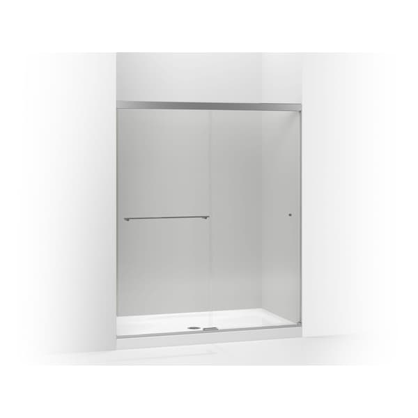 Kohler Revel(R) Sliding Shower Door, 70"H X 56-5/8 - 59-5/8"W, With 1/4" Thick Crystal Clear Glass 707200-L-SHP - main
