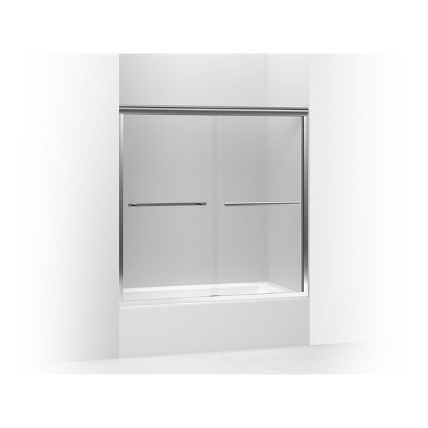 Kohler Gradient(Tm) Sliding Bath Door, 581/16" H X 595/8" W, With 1/4