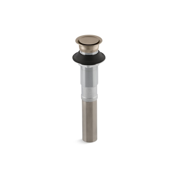 7120in Kohler Pop-Up Clicker Drain Without Overflow 7124-BV | Zoro