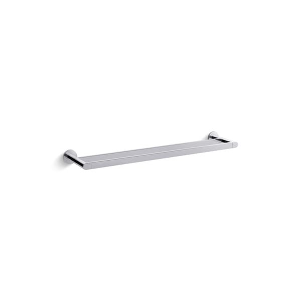 Kohler Composed 24" Double Towel Bar 73144-CP - main