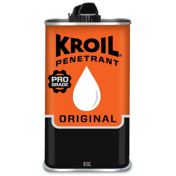 Kroil Penetrating Lubricant, -92 Deg F to 270 Deg F, H2 No Food Contact, Petroleum Distillates, 8 oz, Can KL081C - main