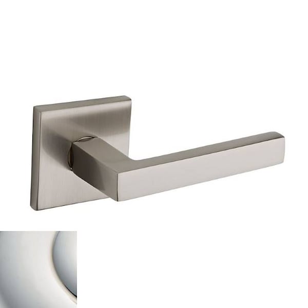 Baldwin L023 Lever Lifetime Bright Nickel Door Levers Lifetime Bright Nickel L023.055.RMR - main