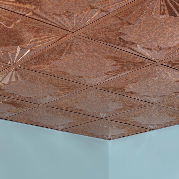 Fasade Art Deco 2Ftx2Ft Lay In Ceiling Til, PK 5, 5 PK PL5819 - main