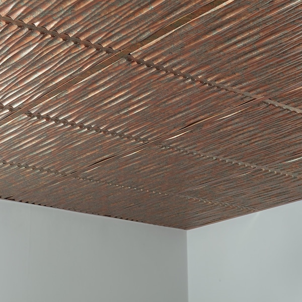 Fasade Dunes 2Ftx2Ft Lay In Ceiling Tile C, PK 5, 5 PK PL7511 - main