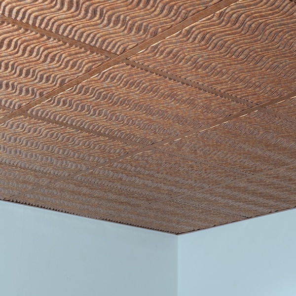 Fasade Current 2Ftx2Ft Lay In Ceiling Tile, PK 5, 5 PK PL7619