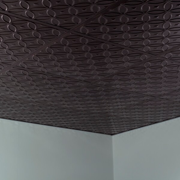 Fasade Rings 2Ftx2Ft Lay In Ceiling Tile S, PK 5, 5 PK PL8227 - main