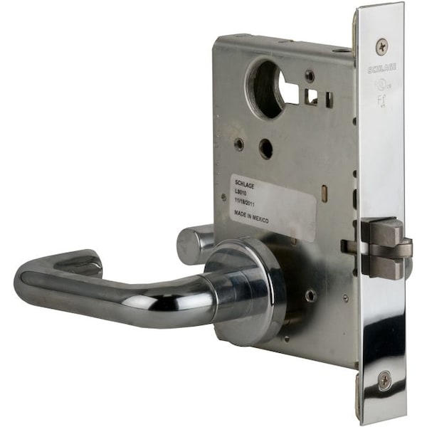 Schlage Commercial Bright Chrome Mortise Lock L901003A625 L901003A625 - main