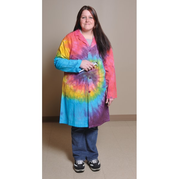 United Scientific Tie-Dyed Laboratory Coat, Double Extra L LBCT2XL | Zoro