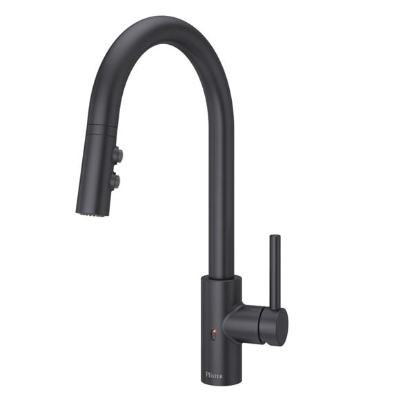 Pfister Stellen Single Handle Kitchen Pull-Down, Electronic, 1 or 3 Hole Residential LG529-ESAB - main