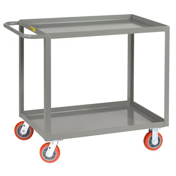 Little Giant Welded Utility Cart, 12 ga. Steel, 2000 lb 3LG30606PY Zoro