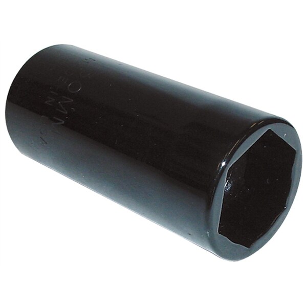 Lisle 1/2" Drive, 36mm Metric Socket, 6 Points, Axle Nut 36mm, 1/2" D, 6pt. Black 39550 - main