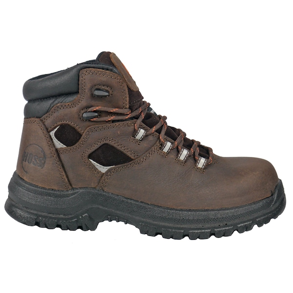 ★cocoa★ Hoss Boot Co Men's Composite Toe Work Boot, Brown, 12.5, D