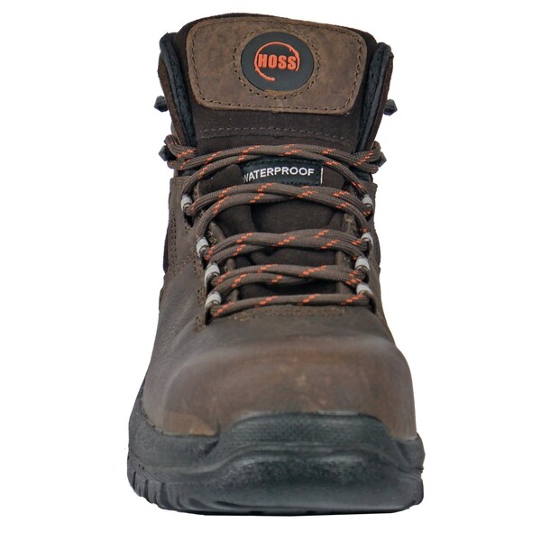 ★cocoa★ Hoss Boot Co Men's Composite Toe Work Boot, Brown, 12.5, D