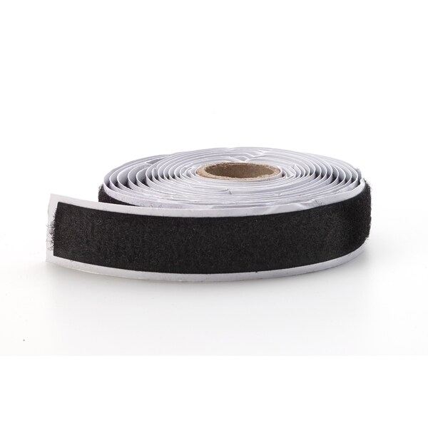 Pearl Adhesive Loop Tape, 1 In, 3 Yds, Black (8Pk) M2150-BK-1-3 - main