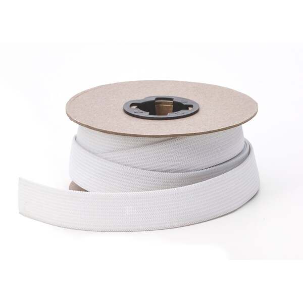 Pearl Knit Elastic, White 3/4 In - 10 Yards (7Pk) M3080-0000-075-10 - main