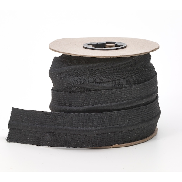 Pearl Draw Cord Elastic, Black 1-1/4", PK4, Black, Elastic, 4 L, 4 W M4085-125-10 - main