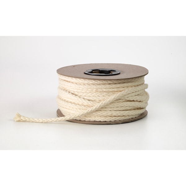Pearl Draw Cord, Natural 1/4", Cotton, PK2, Natural, Cotton, 4 L, 4 W M4910-0001-025-25 - main
