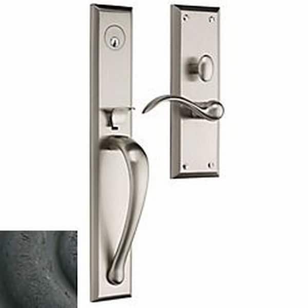 Baldwin Entry Handlesets Distressed Oil Rubbed Bronze M504.402.RENT - main