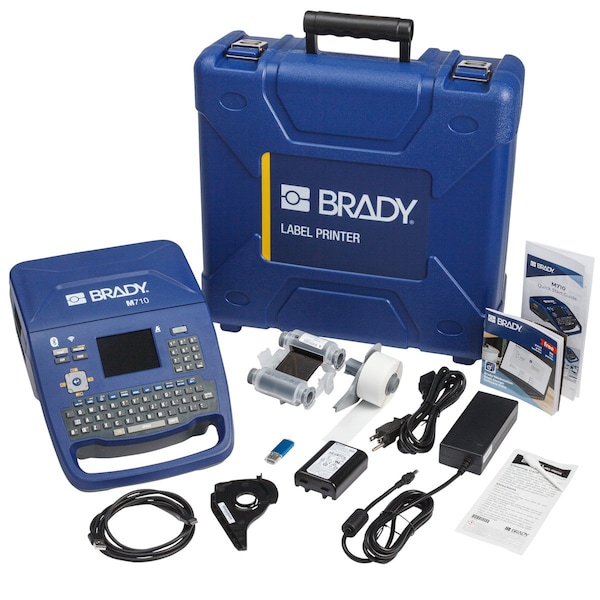 Brady Brady M710 2in Industrial Portable Label Pritner with WiFi and Bluetooth and Accessories Kit M710-WB-KIT - main