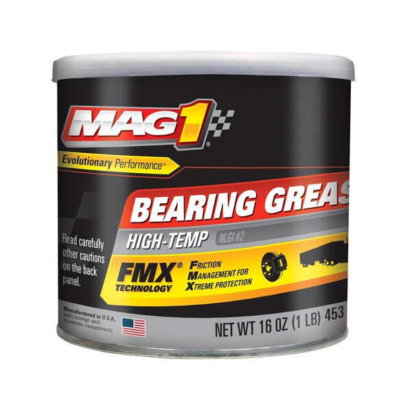 Mag 1 1 lb. Red Wheel Bearing Grease Can MAG00720 Zoro
