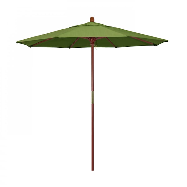 California Umbrella Patio Umbrella, Octagon, 93.13" H, Sunbrella Fabric, Spectrum Cilantro 194061035603 - main