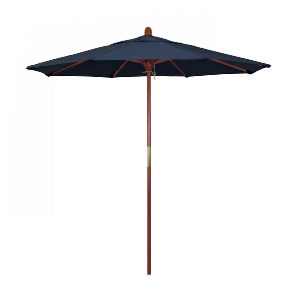 California Umbrella Patio Umbrella, Octagon, 93.13" H, Sunbrella Fabric, Spectrum Indigo 194061035627 - main
