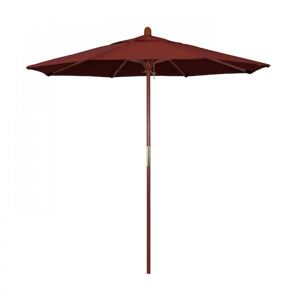 March Patio Umbrella, Octagon, 93.13" H, Sunbrella Fabric, Henna MARE758-5407