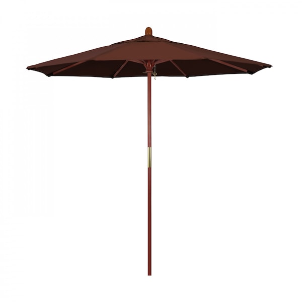 California Umbrella Patio Umbrella, Octagon, 93.13" H, Sunbrella Fabric, Bay Brown 194061035832 - main