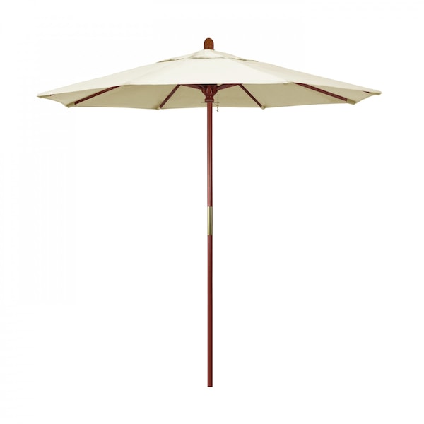 California Umbrella Patio Umbrella, Octagon, 93.13" H, Sunbrella Fabric, Canvas 194061035870 - main