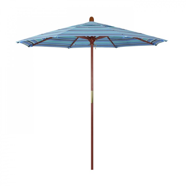 California Umbrella Patio Umbrella, Octagon, 93.13" H, Sunbrella Fabric, Dolce Oasis 194061035962 - main